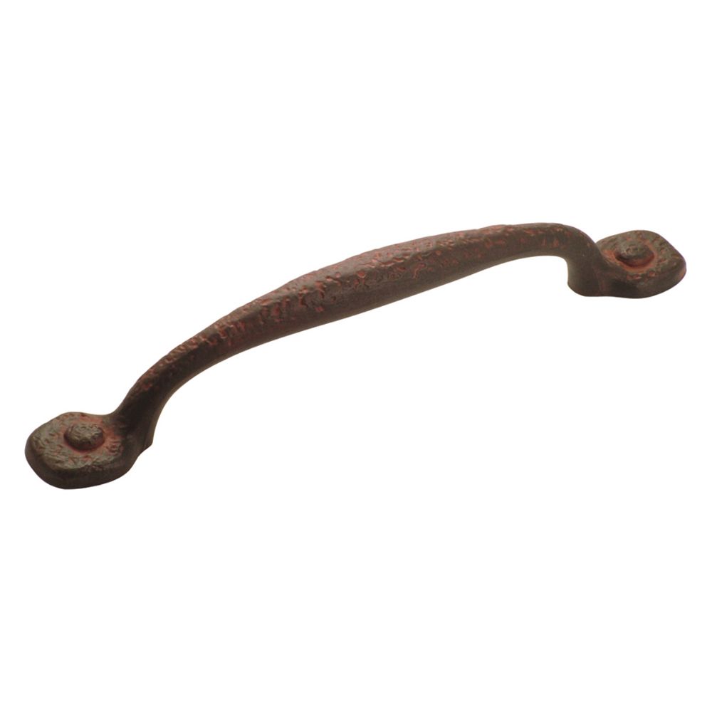 Hickory Hardware P3006-RI 8" Refined Rustic Appliance Pulls Rustic Iron Appliance Pull