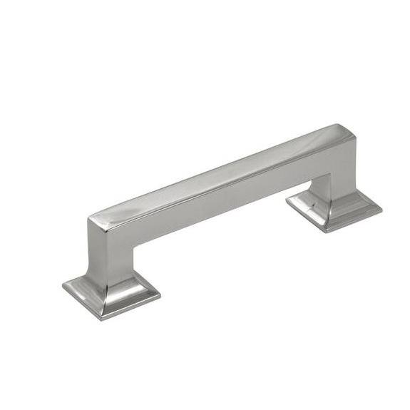 Hickory Hardware P3011-BGB Studio Collection Pull 3-3/4 Inch (96mm) Center to Center Brushed Golden Brass Finish