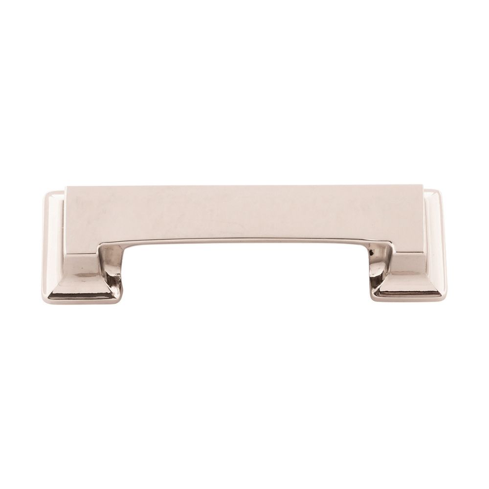 Hickory Hardware P3013-14 Studio Collection Cup Pull 3 Inch & 3-3/4 Inch (96mm) Center to Center Polished Nickel Finish