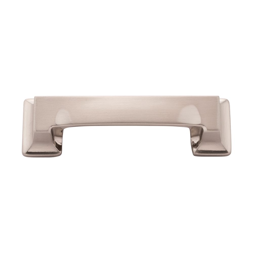Hickory Hardware P3013-SN-10B Studio Collection Cup Pull 3-3/4 Inch (96mm) Satin Nickel Finish (10 Pack)