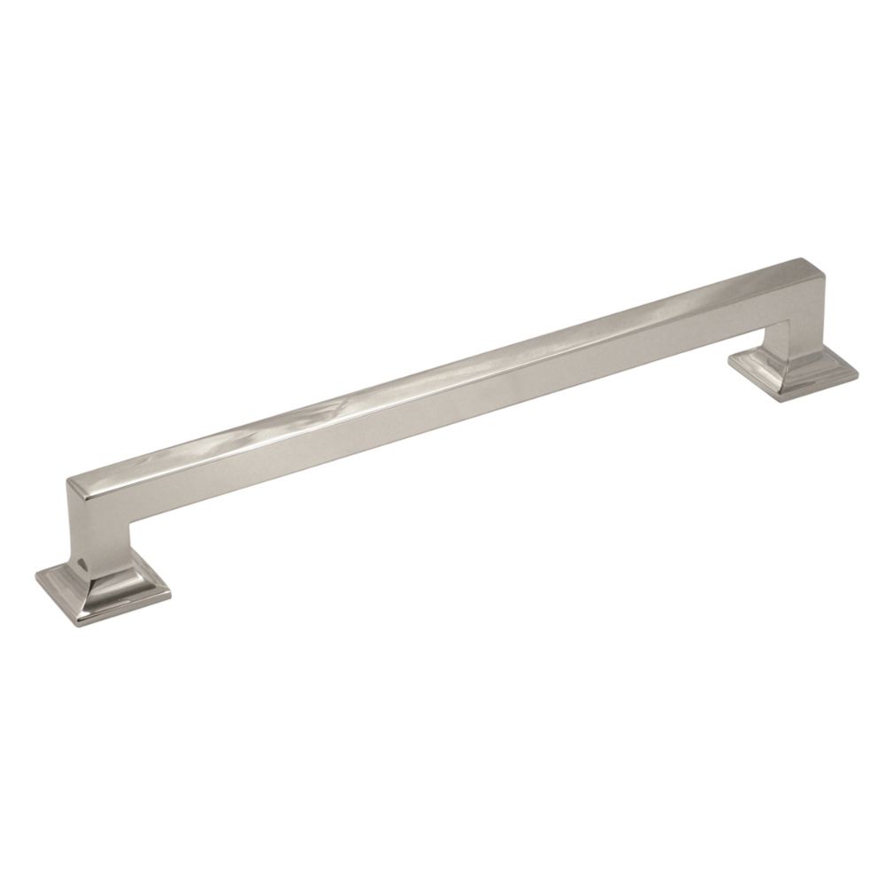 Hickory Hardware P3016-14 13" Studio Collection Appliance Pulls Bright Nickel Appliance Pull
