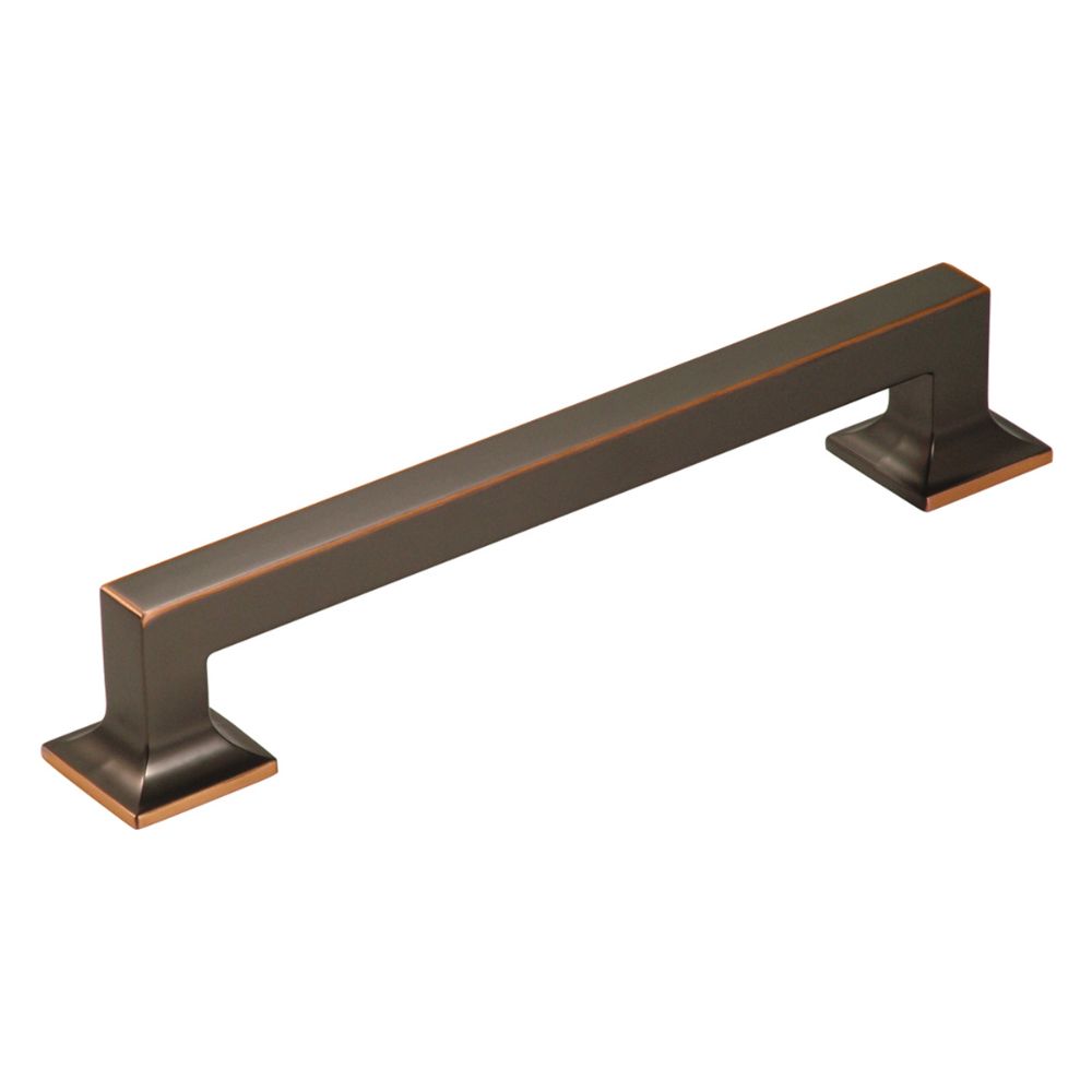 Hickory Hardware P3017-OBH-5B Appliance Pull, 8" C/c, 5 Pack in Oil-Rubbed Bronze Highlighted