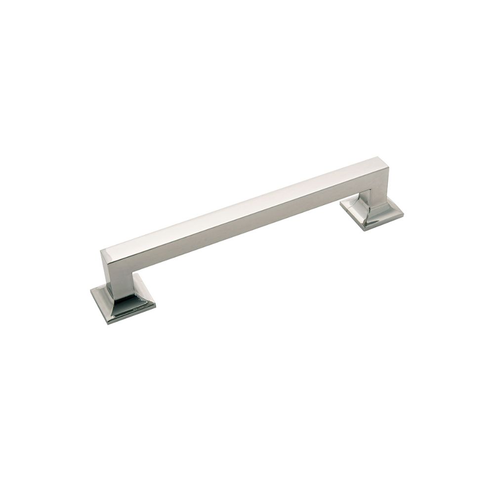 Hickory Hardware P3018-14 Studio Collection Pull 6-5/16 Inch (160mm) Center to Center Polished Nickel Finish