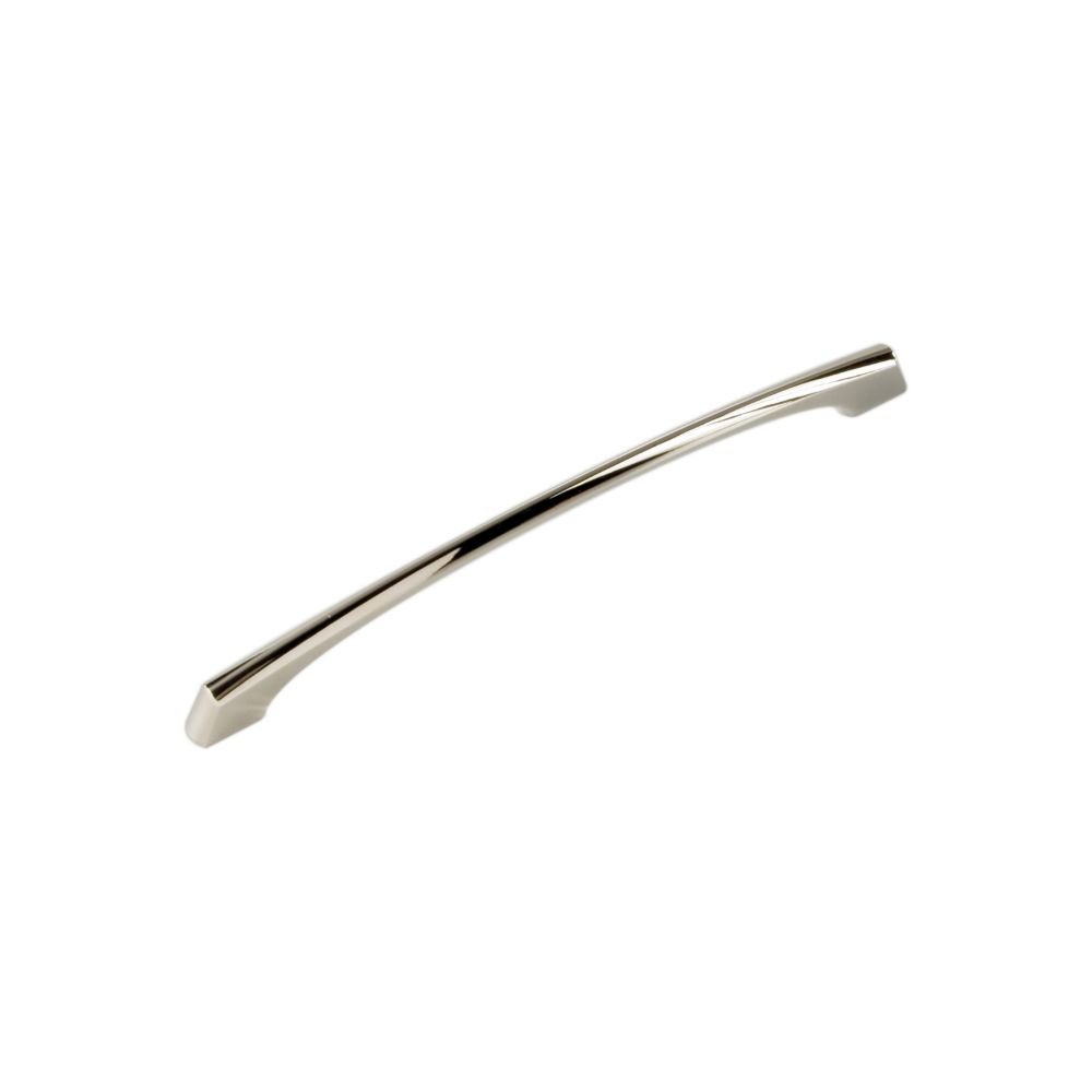 Hickory Hardware P3041-14 Greenwich Collection Pull 8-13/16 Inch (224mm) Center to Center Polished Nickel Finish