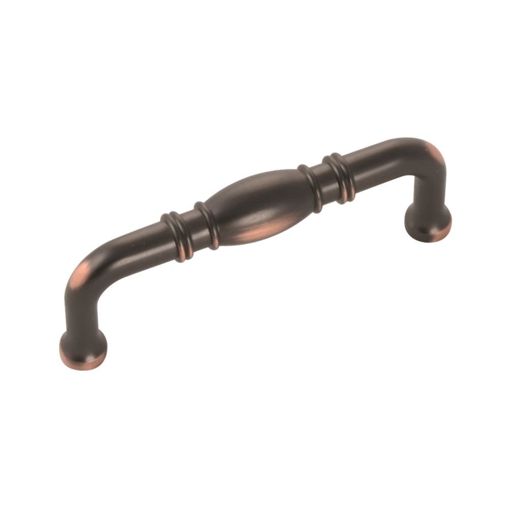 Hickory Hardware P3050-OBH Williamsburg Collection Pull 3 Inch Center to Center Oil-Rubbed Bronze Highlighted Finish