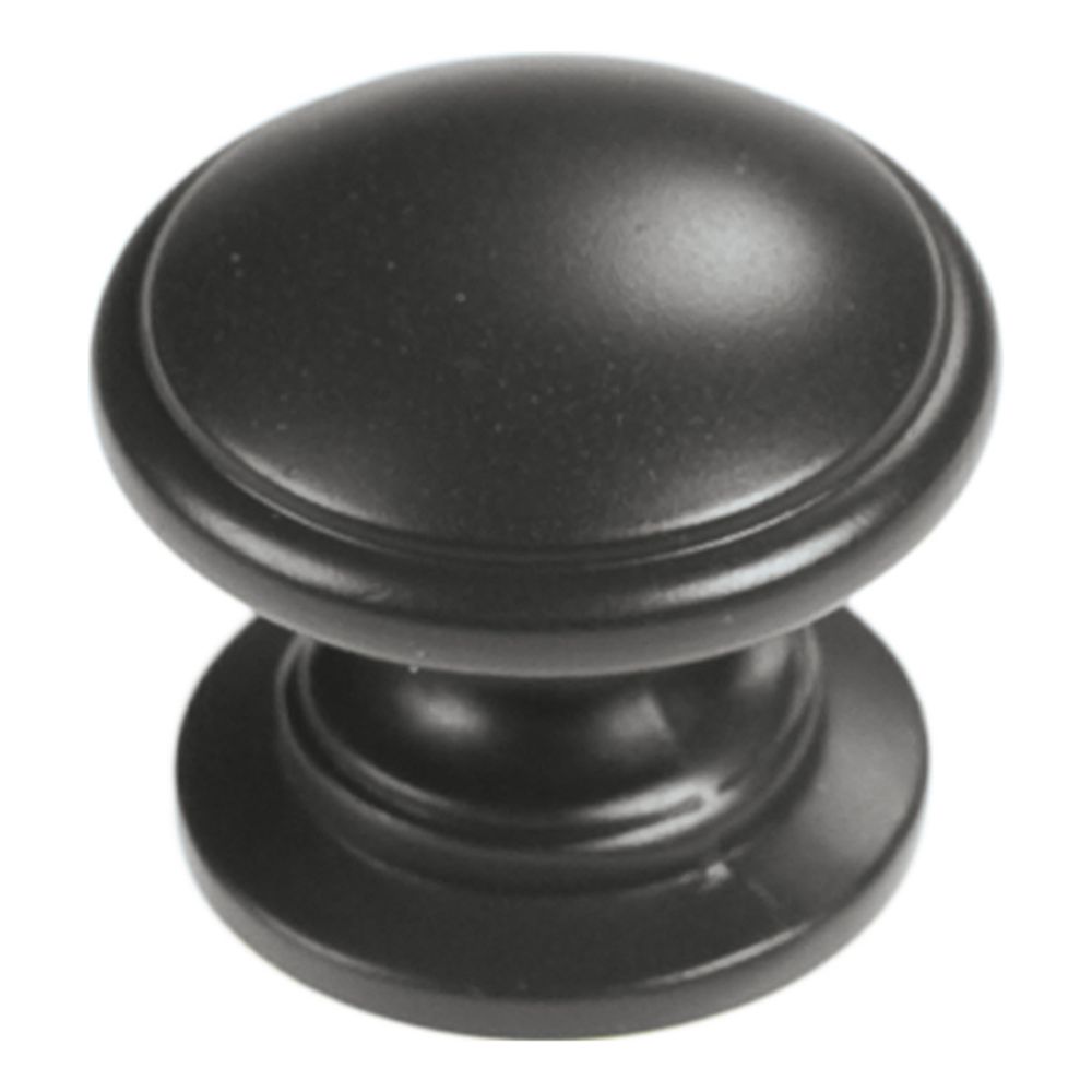 10 Each Hickory Hardware P3002-RI-10B Refined Rustic Collection Knob Iron 1-1//4 Inch Diameter