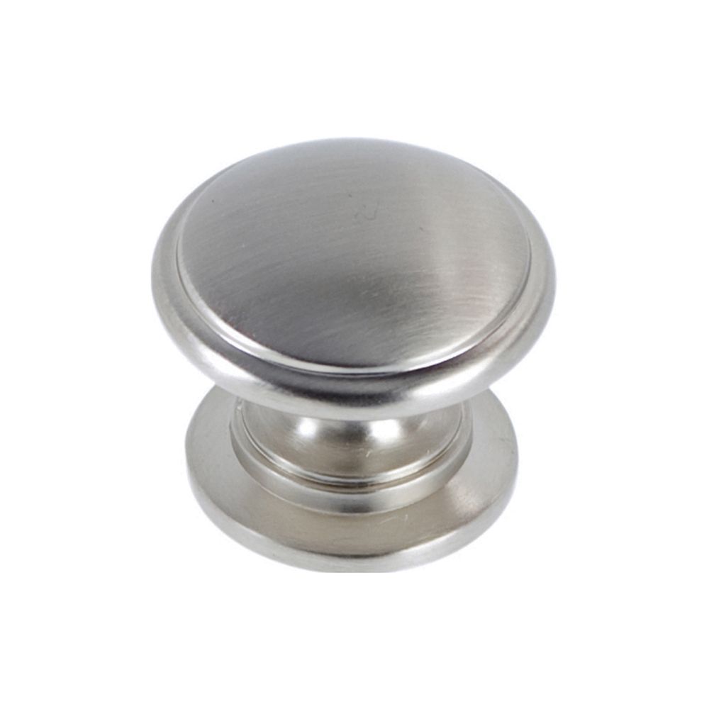 Hickory Hardware P3053-SS Williamsburg Collection Knob 1-1/4 Inch Diameter Stainless Steel Finish
