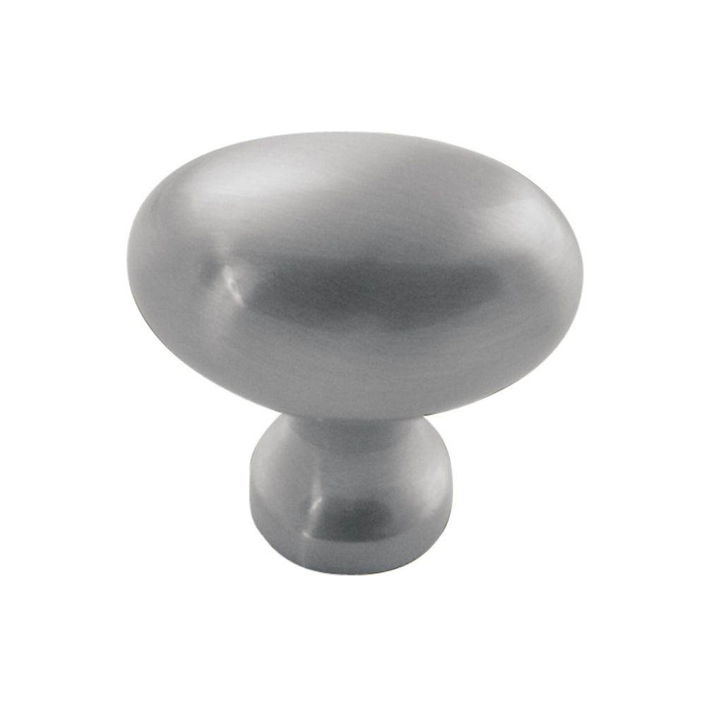 Hickory Hardware P3054-SS Williamsburg Collection Knob 1-1/4 Inch X 13/16 Inch  Stainless Steel Finish