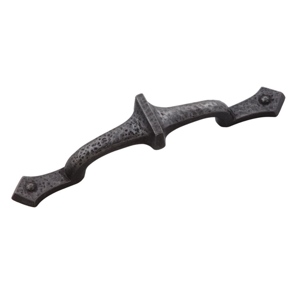 Hickory Hardware P3060-BI Mountain Lodge Collection Pull 3 Inch Center to Center Black Iron Finish