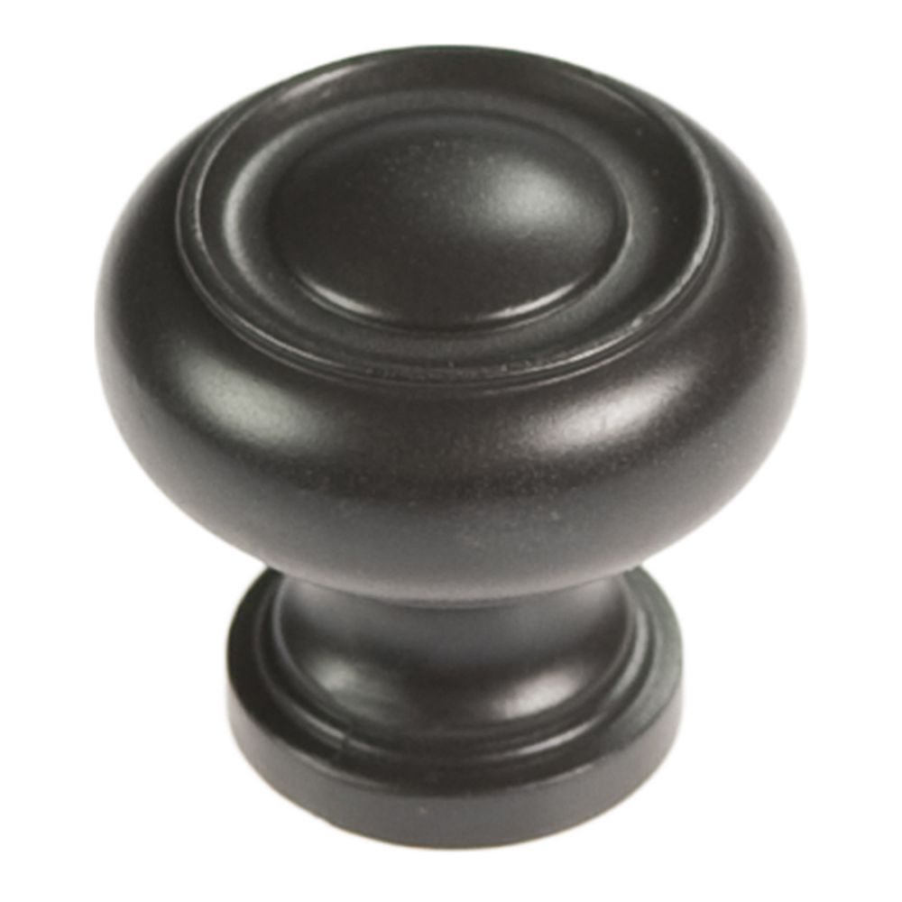 Hickory Hardware P3151-10B Cottage Collection Knob 1-1/4 Inch Diameter Oil-Rubbed Bronze Finish