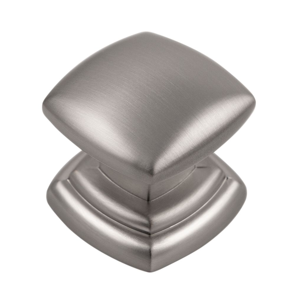 Hickory Hardware P3181-SS Euro-Contemporary Collection Knob 1-1/4 Inch Diameter Stainless Steel Finish