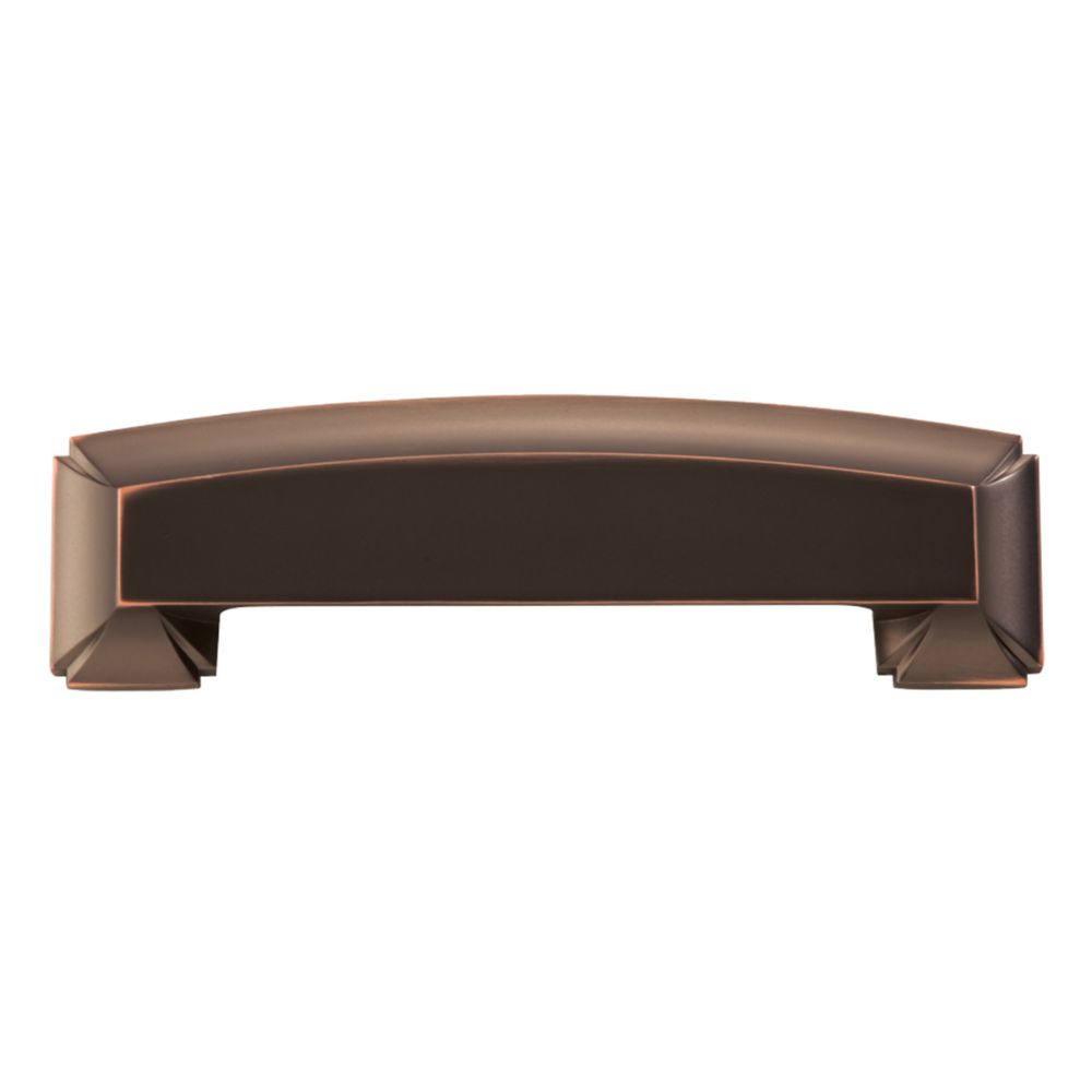 Hickory Hardware P3234-OBH Bridges Collection Cup Pull 3 Inch, 3-3/4 Inch (96mm) & 5-1/16 Inch (128mm) Center to Center Oil-Rubbed Bronze Highlighted Finish