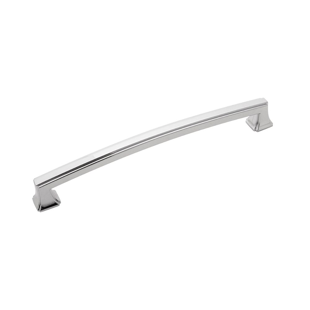 Hickory Hardware P3236-CH Bridges Collection Pull 7-9/16 Inch (192mm) Center to Center Chrome Finish