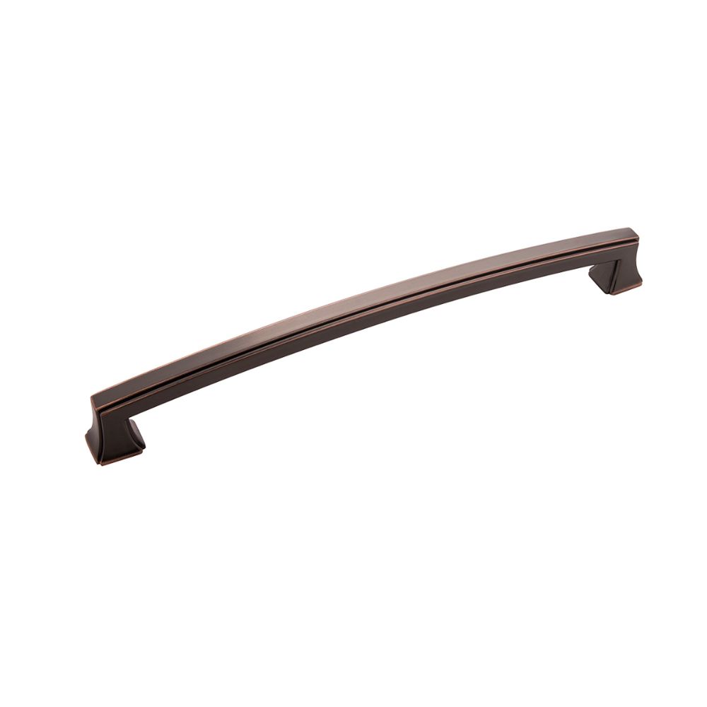 Hickory Hardware P3237-OBH Bridges Collection Pull 8-13/16 Inch (224mm) Center to Center Oil-Rubbed Bronze Highlighted Finish