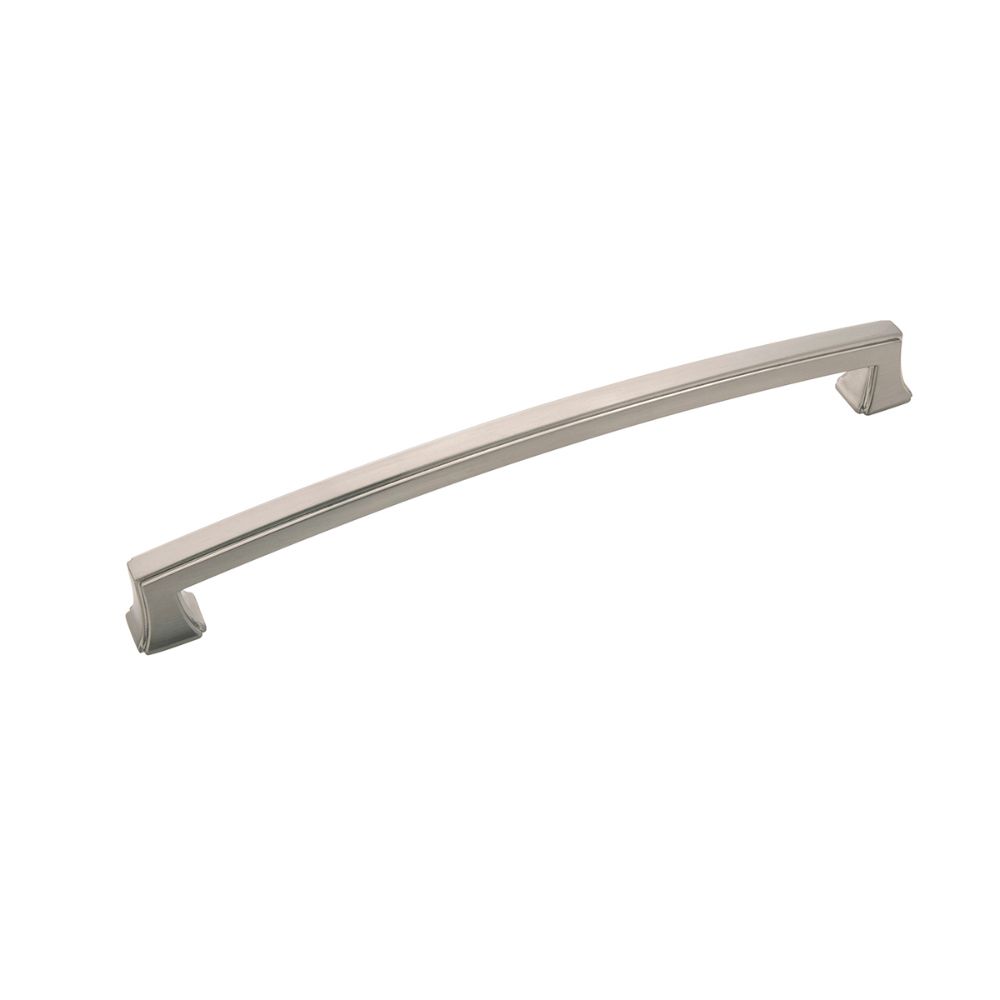 Hickory Hardware P3237-SN Bridges Collection Pull 8-13/16 Inch (224mm) Center to Center Satin Nickel Finish