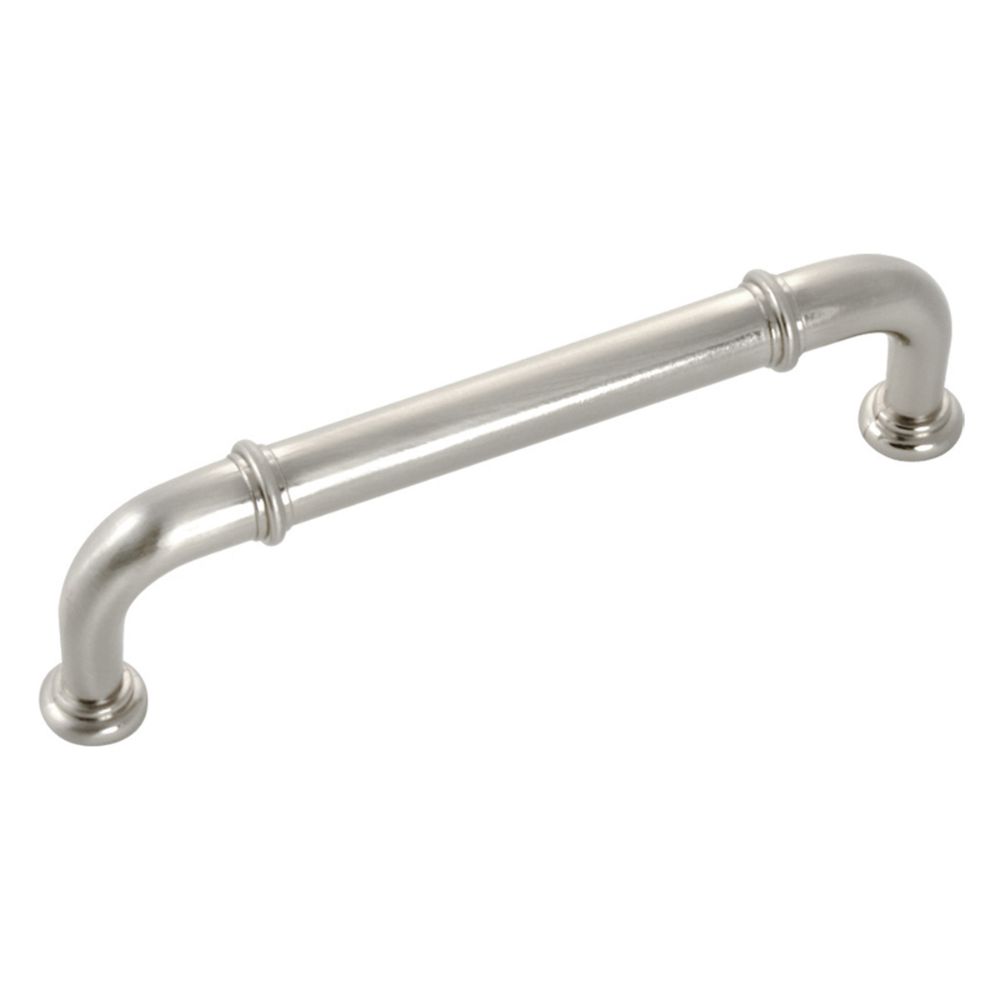 Hickory Hardware P3381-SN Cottage Collection Pull 3-3/4 Inch (96mm) Center to Center Satin Nickel Finish