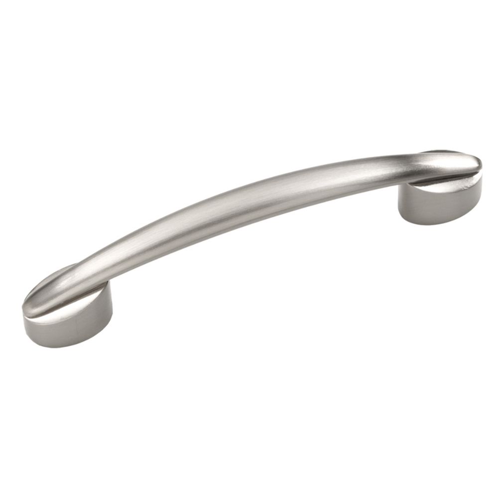 Hickory Hardware P3447-SN Luna Collection Pull 3 Inch & 3-3/4 Inch (96mm) Center to Center Satin Nickel Finish