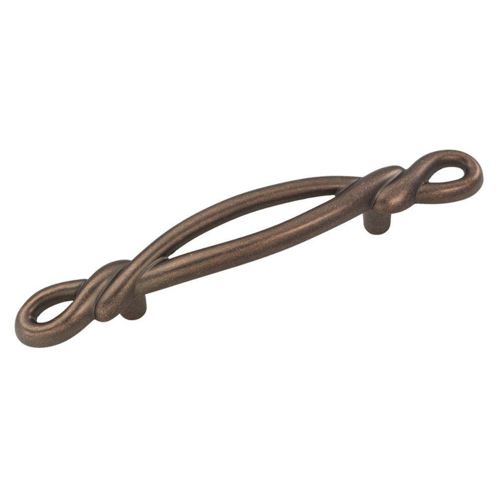 Hickory Hardware P3451-DAC French Twist Collection Pull 3 Inch Center to Center Dark Antique Copper Finish