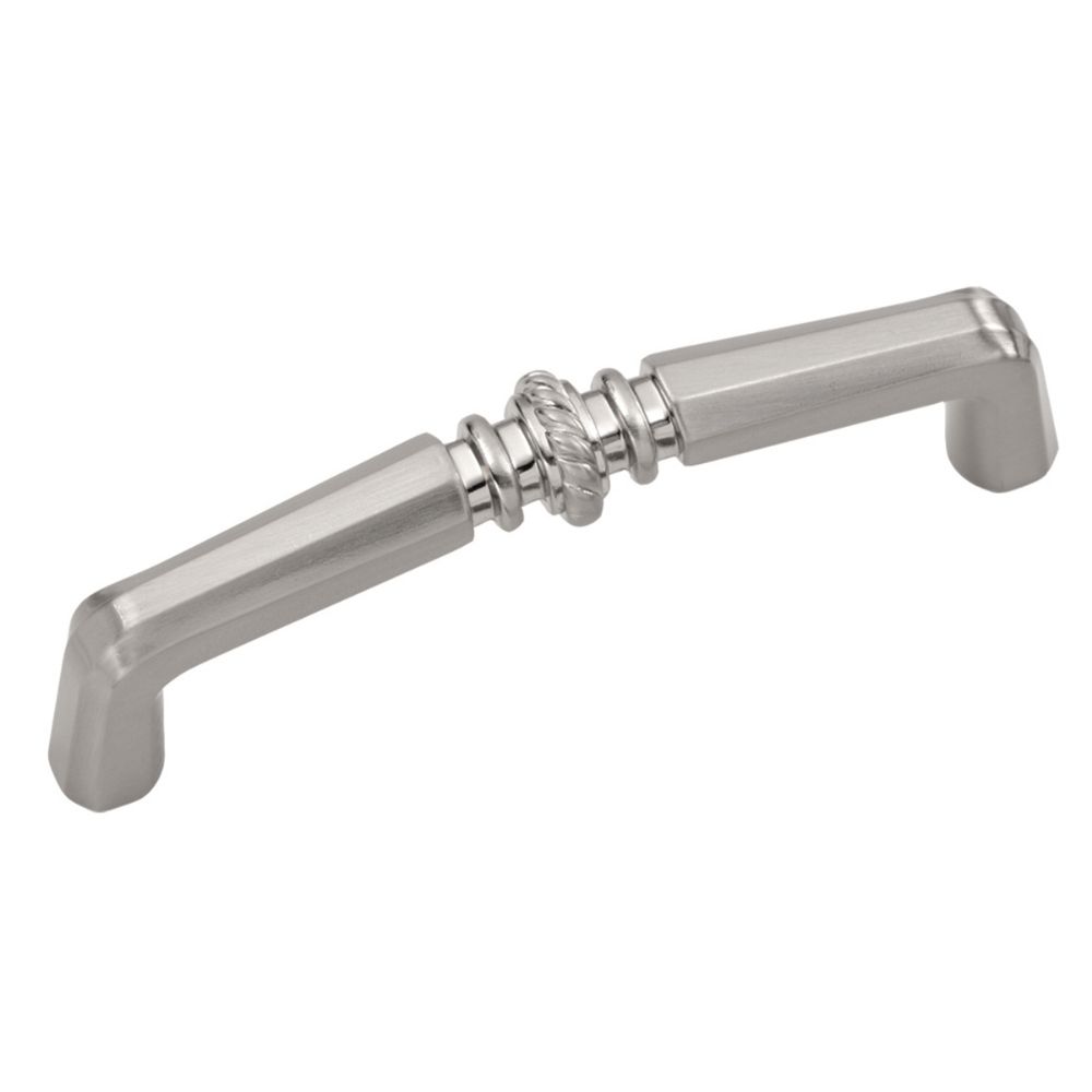 Hickory Hardware P3454-SN Ravel Collection Pull 3 Inch Center to Center Satin Nickel Finish