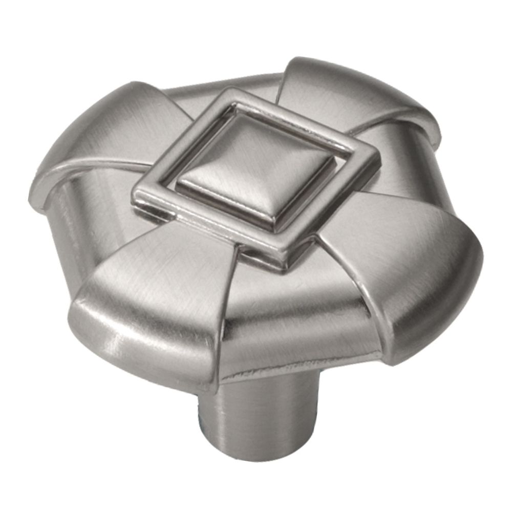 Hickory Hardware P3455-SS Chelsea Collection Knob 1-1/8 Inch Diameter Stainless Steel Finish