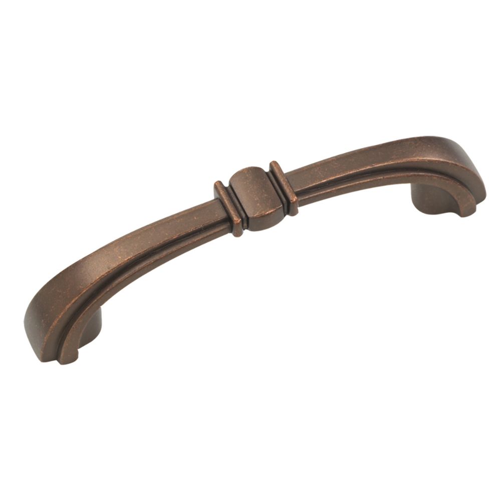 Hickory Hardware P3456-DAC Chelsea Collection Pull 3 Inch Center to Center Dark Antique Copper Finish