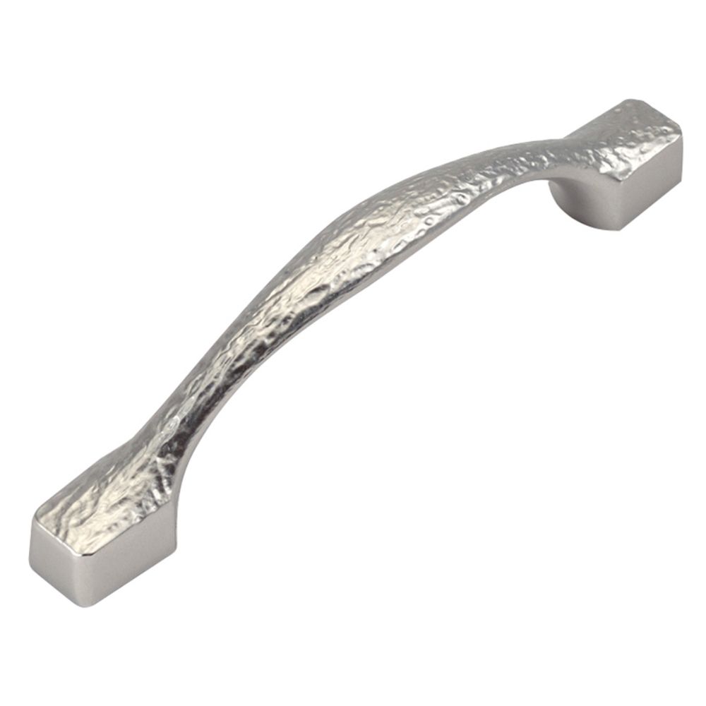 Hickory Hardware P3565-FN Bedrock Collection Pull 3 Inch Center to Center Flat Nickel Finish