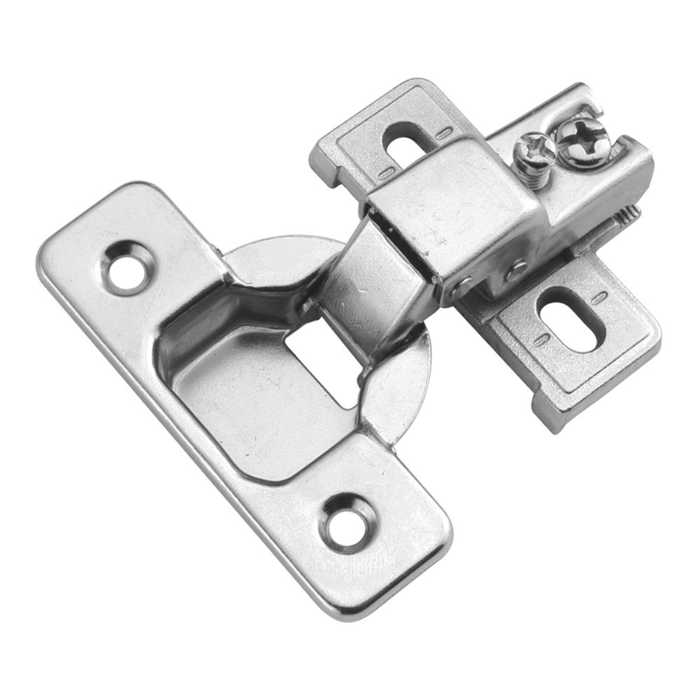 Hickory Hardware P5124-14 Bright Nickel Concealed Face Frame with 1/2 In. Overlay