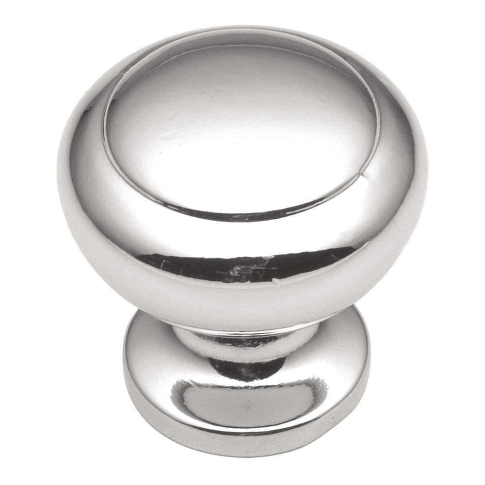Hickory Hardware P548-CH Eclipse Collection Knob 1-1/4 Inch Diameter Chrome Finish