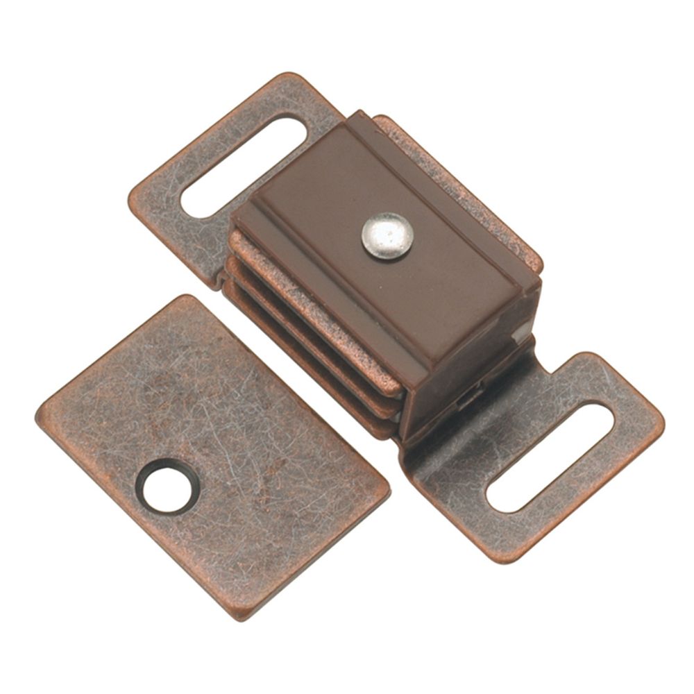 Hickory Hardware P651-STB 1-7/8 In. Statuary Bronze Double Magnetic Catch