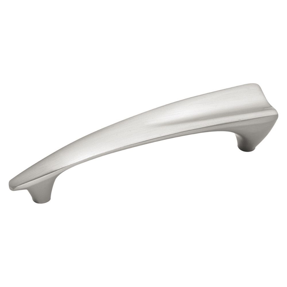 Hickory Hardware P6896-SN Metropolis Collection Pull 3-3/4 Inch (96mm) Center to Center Satin Nickel Finish
