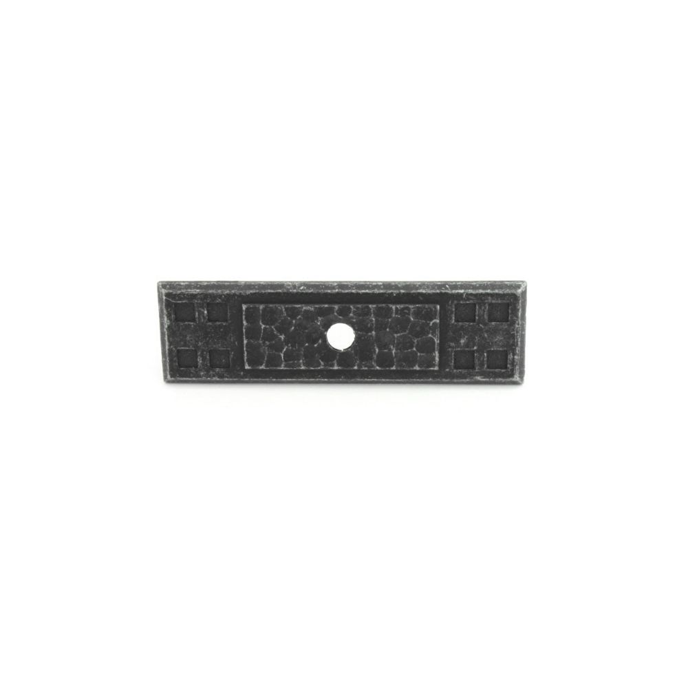 Hickory Hardware P7313-SPA/VP Backplate, 3-1/2" X 1" in Satin Pewter Antique
