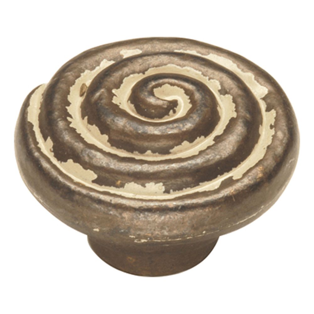 Hickory Hardware P7351-BYA Manchester Collection Knob 1-1/4 Inch Diameter Biscayne Antique Finish