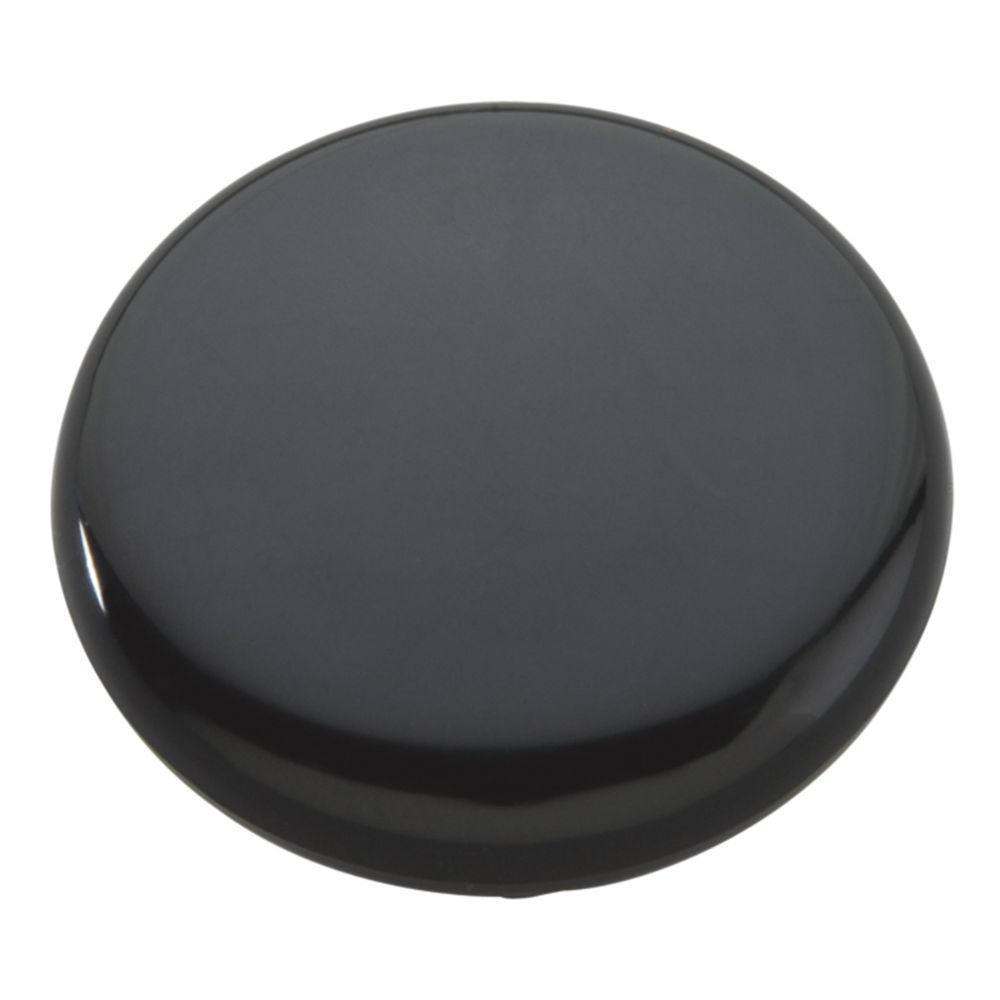 Hickory Hardware P818-BL Midway Collection Knob 1-1/2 Inch Diameter Black Finish