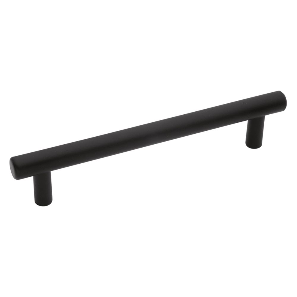 Hickory Hardware PA0225-MB Metropolis Collection Pull 5-1/16 Inch (128mm) Center to Center Matte Black Finish