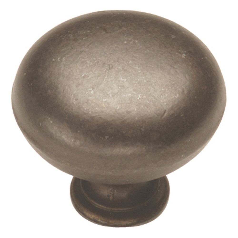 Hickory Hardware PA1218-BYA Manchester Collection Knob 1-1/4 Inch Diameter Biscayne Antique Finish