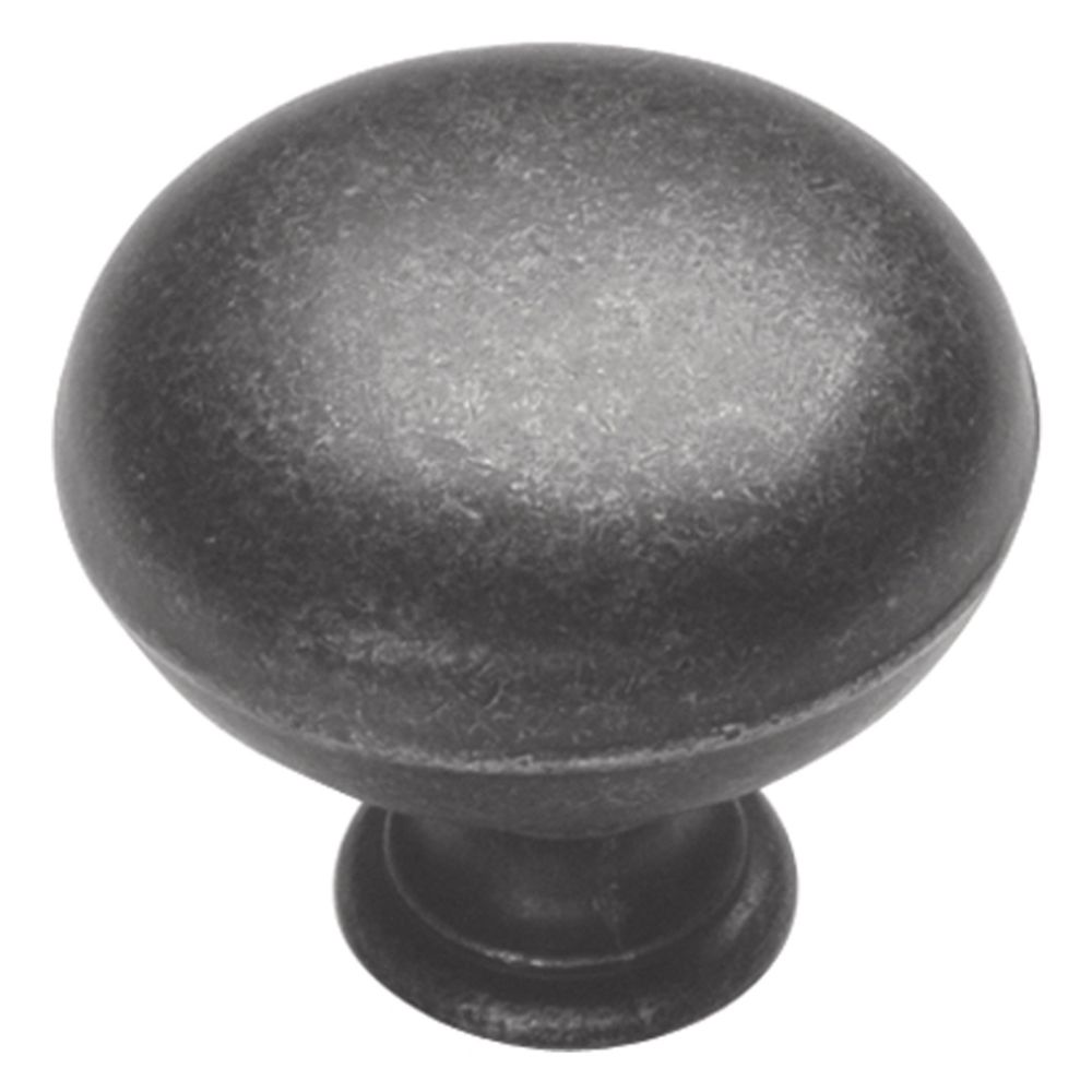 Hickory Hardware PA1218-VP Manchester Collection Knob 1-1/4 Inch Diameter Vibra Pewter Finish