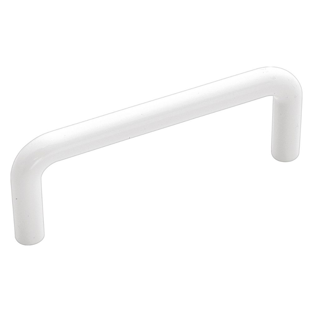 Hickory Hardware PW353-24-25B Pull, 3" C/C, 25 Pack in White