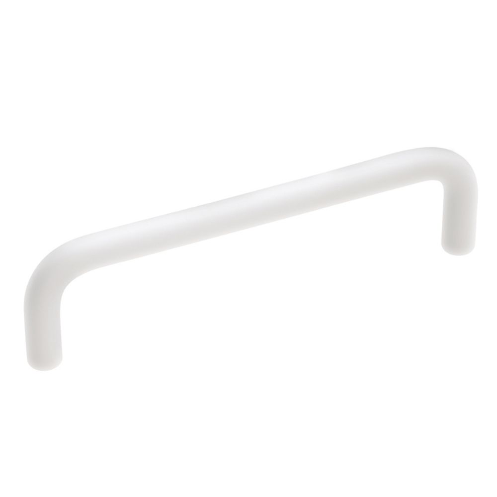 Hickory Hardware PW355-24 4" Midway Contemporary White Pull
