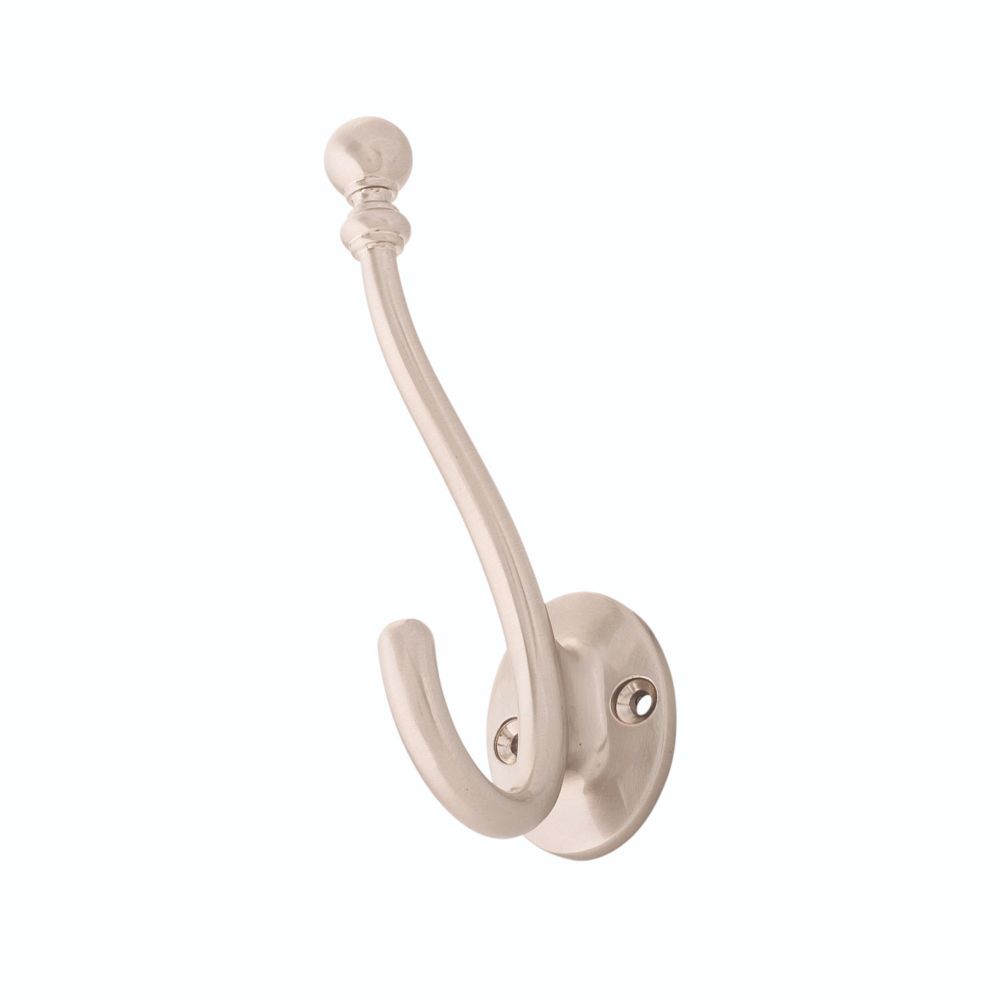 Hickory Hardware S077194-SN Cottage Decorative Hook in Satin Nickel