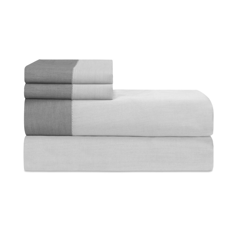Home Treasures Linen EMATW2CFTDSH Atwood Cal King Fitted Sheet - Shadow