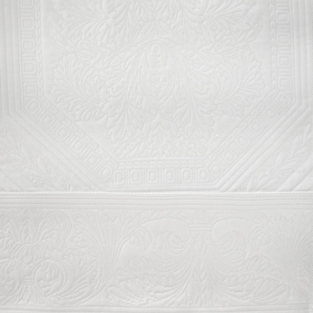 Home Treasures Linen EMOLY5KCVTWH Olympia Kg / Ck Coverlet - White