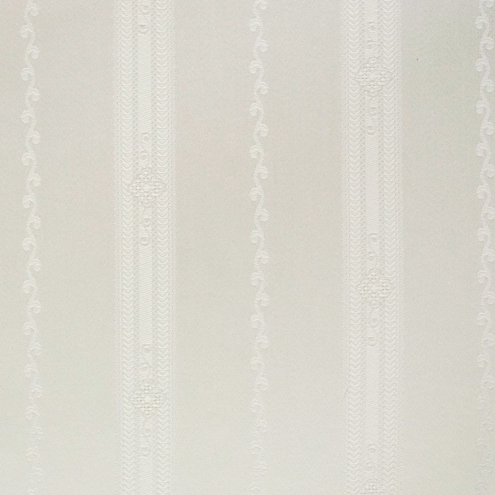 Home Treasures Linen EMPLS2CDRUIV Plush 1000 Stripe Cal King Bed Skirt - Ivory