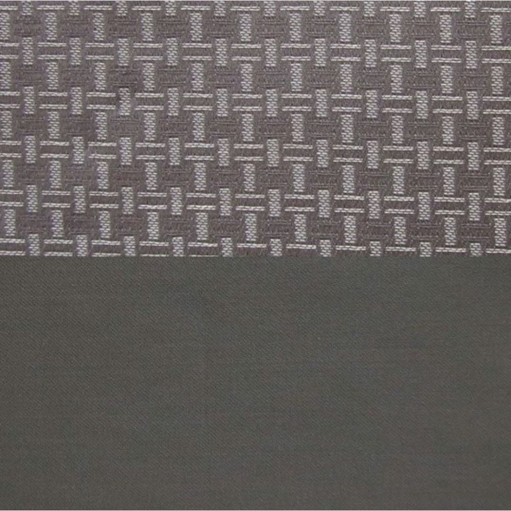 Home Treasures Linen EMROB2SCASWHSGGE Roberto Std Pillowcases - Slate Gray / Geometric