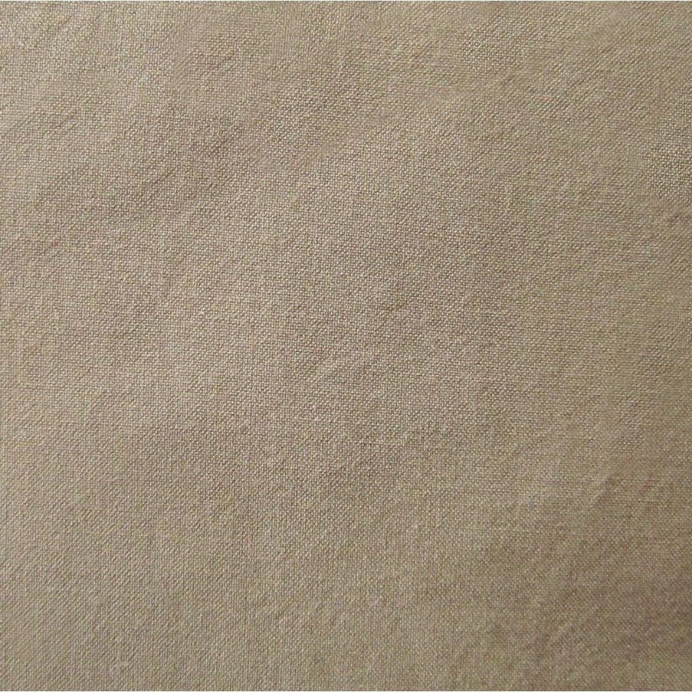 Home Treasures Linen EMVIT1CFTD Vintage Cal King Fitted Sheet - Taupe