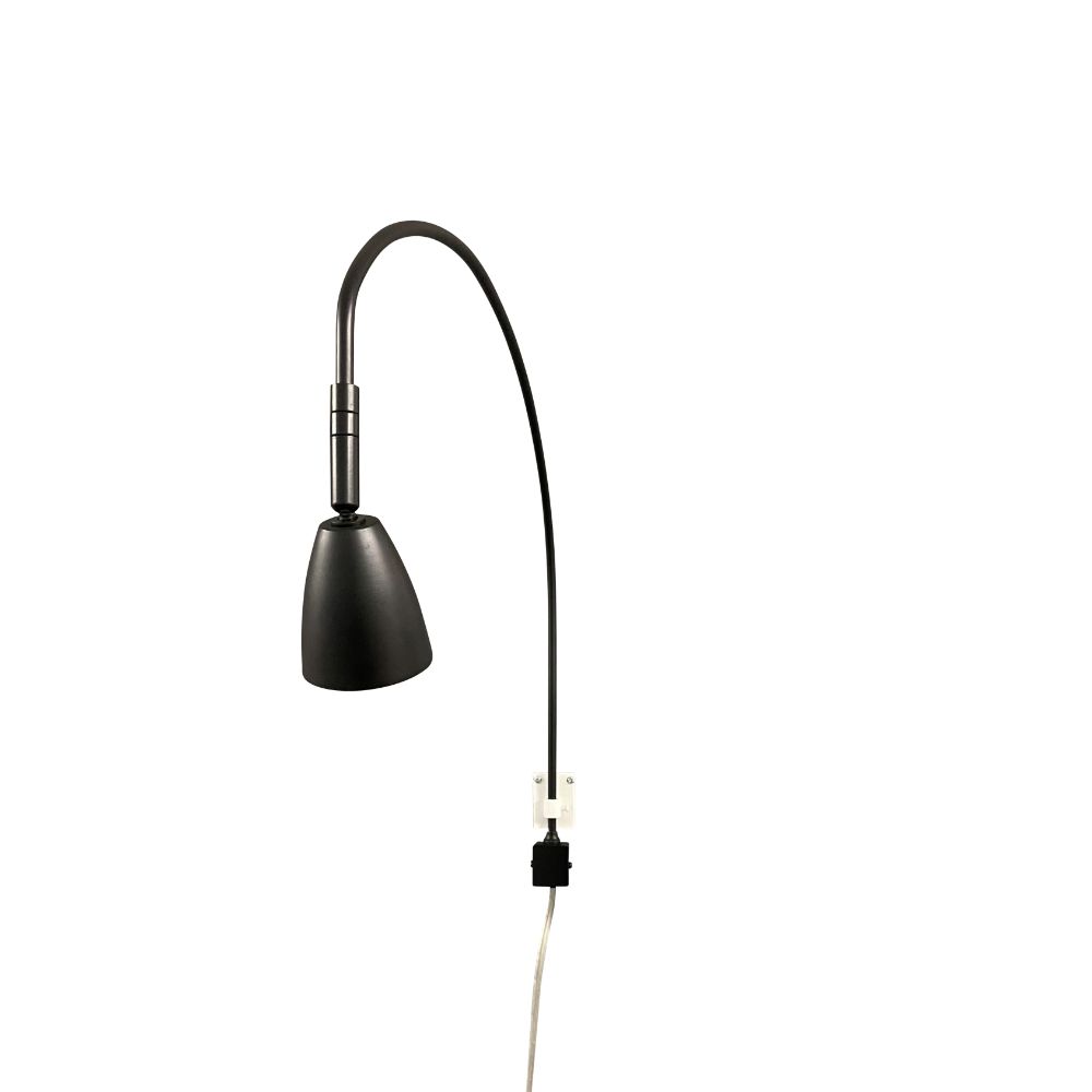 House of Troy AALED-BLK Advent Arch LED Black Plug In Picture Light (GU10LEDIncluded)