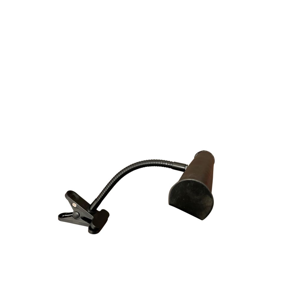 House of Troy BCLED14-BLK Battery Clip On 14" Black Textured LED Light Clip On Surfaces Up To 1 3/8"