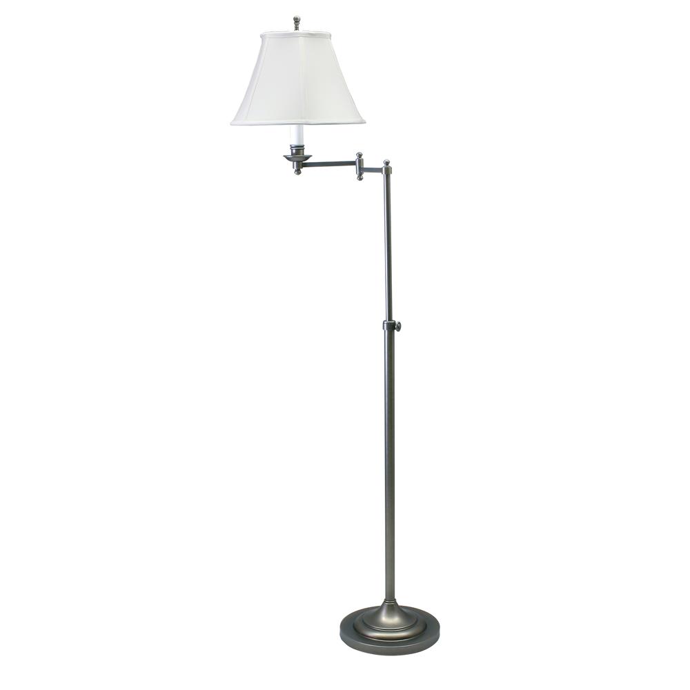 House of Troy CL200-AS Club Adjustable Swing Arm Floor Lamp