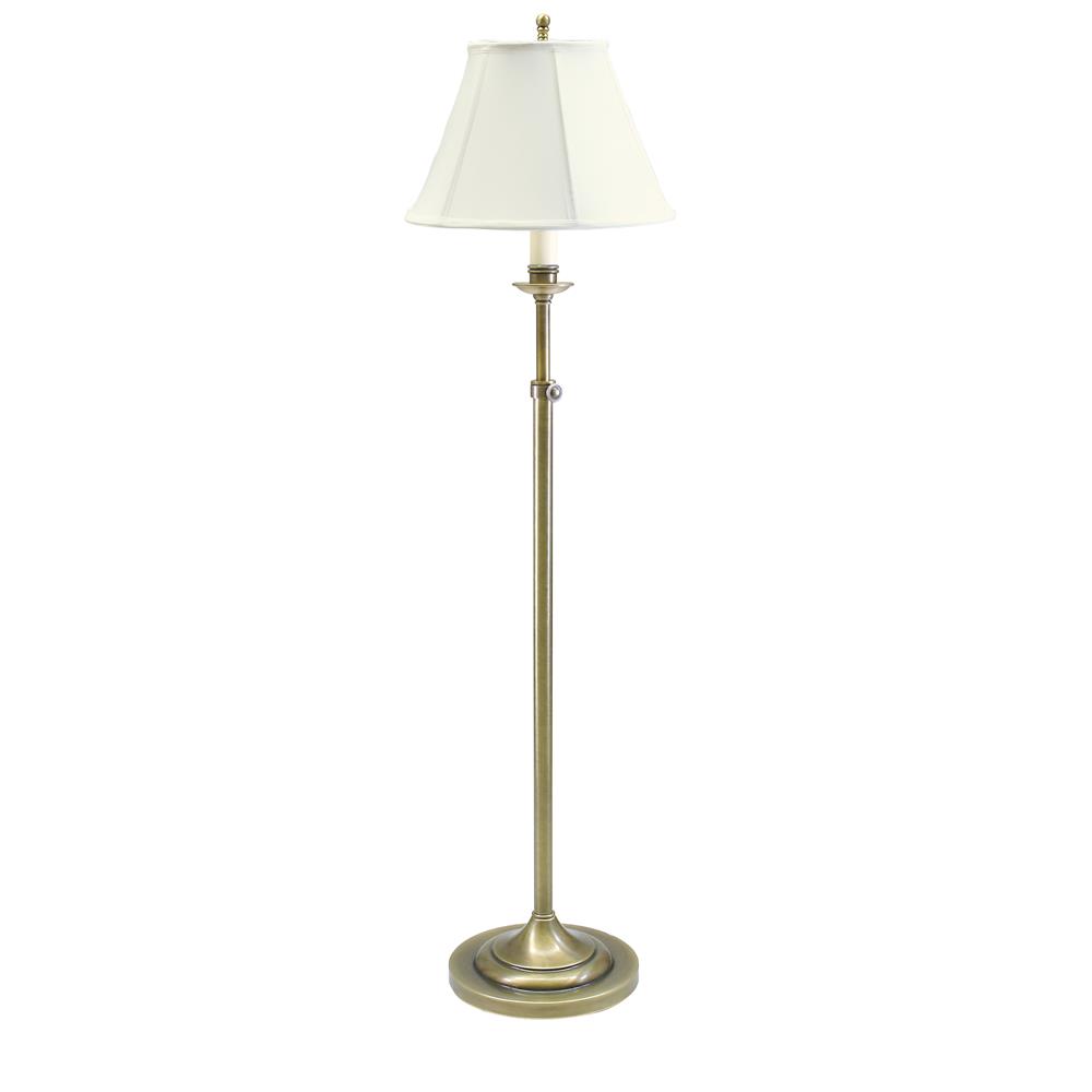 House of Troy CL201-AB Club Adjustable Floor Lamp