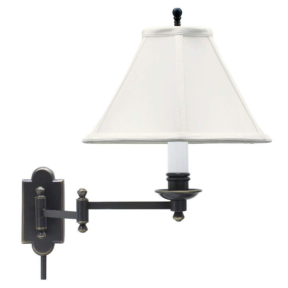 House of Troy CL225-OB Club Wall Swing Arm Lamp