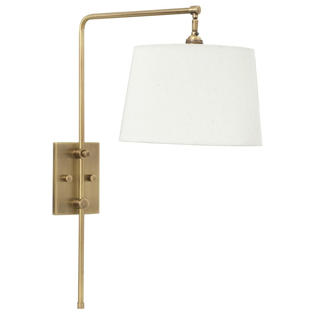 House of Troy CR725-AB Crown Point Adjustable Downbridge Wall Lamp